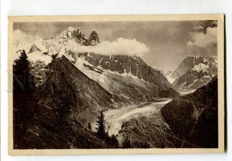 401665 FRANCE CHAMONIX mountaineering Vintage postcard