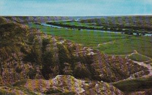 Canada Alberta Badlands Along Red Deer River In Drumheller Valley