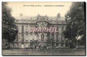 Old Postcard Environs of Ailly-sur-Noye Chateau de Chaussoy