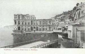 Italy Postcard - Napoli - Palazzo Donn'Anna a Posillipo - Ref 2450A