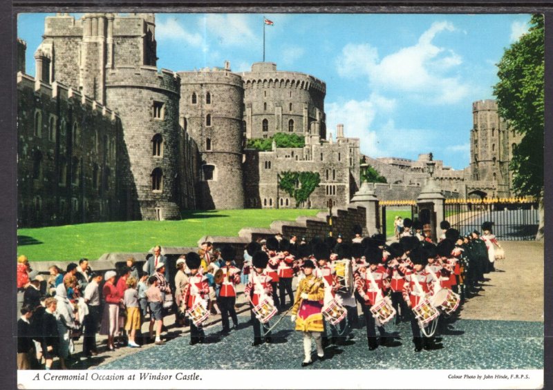 A Ceremonial Occasion at Windsor Castle,England,UK BIN