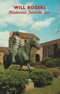 Will Rogers Memorial Oklahoma's Favorite Son Claremore OK Oklahoma Postcard