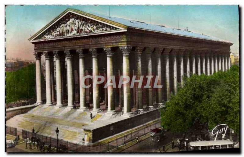 Modern Postcard Paris And Its Wonders Church La Madeleine