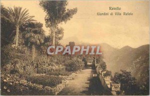 Old Postcard Ravello Giardini di Villa Rufolo