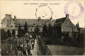 CPA QUINTIN - L'Hopital - Les Jardins (103479)