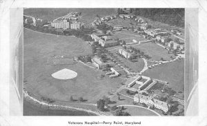 Perry Point Maryland Veterans Hospital Aerial View Vintage Postcard AA109259