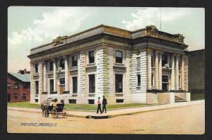 Post Office Building Zanesville OH Unused c1910s