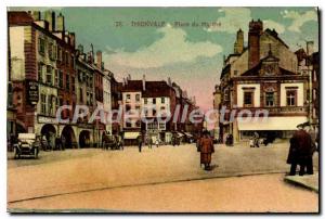 Old Postcard Thionville Place Du March