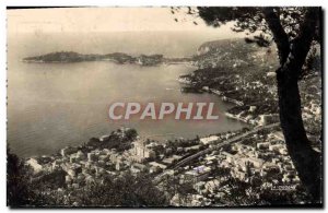 Old Postcard View Beaulieu Sur Mer Saint Jean Cap Ferrat