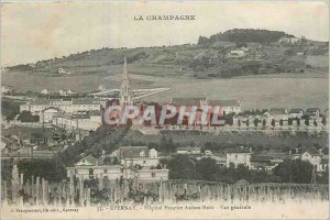 Old Postcard Epernay hospital hospice Auban Moet general view