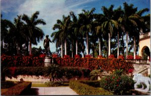 Vtg 1950s John & Mable Ringling Museum of Art Sarasota Florida FL Postcard