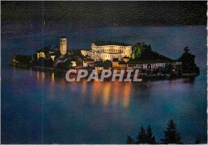 Modern Postcard Isola S Giulio Lago Orla