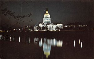 Lights of West Virginia State Capitol - Charleston, West Virginia WV  