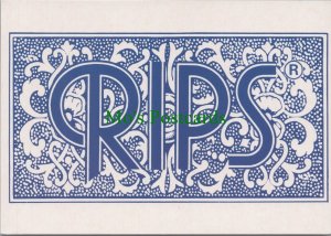 Advertising Postcard - RIPS Handrolling Papers on a Roll - Clothing Ref.RR15430