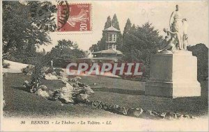 Old Postcard Rennes Tabor La Voliere