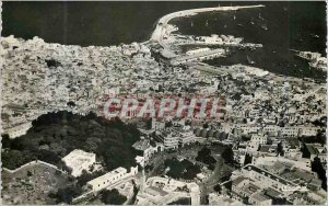 Postcard Modern Tangier by plane