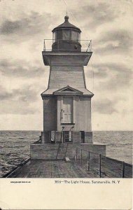 Summerville NY Irondequoit, Rochester Area, Light House, Lighthouse pre 1907