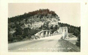 Missouri Pikes Peak Highway 1940s RPPC Photo Postcard 22-1186