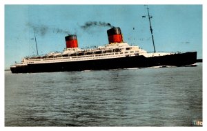 Postcard Ship Compagnie Generale Transatlantique SS Liberte Le Havre New York