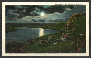 Kentucky, Maysville - Moonlight On The Ohio - [KY-035]