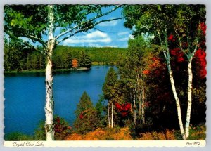 Crystal Clear Lake, Canada, Chrome Postcard