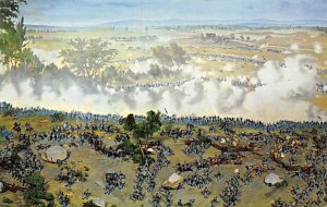 The battle of Gettysburg Gettysburg, USA Civil War Unused 