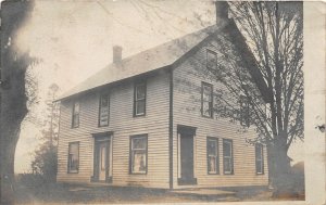 G14/ Condit Ohio RPPC Postcard Home Residence Delaware County