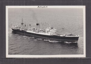 CUNARD LINE,  ASSYRIA , 1950 ppc  REPRINT