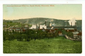 MA - Worcester. American Steel & Wire Co., South Works