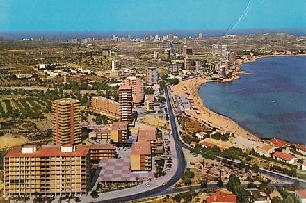 POSTAL B00821: Alicante. Playa Albufera.