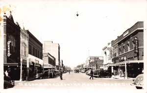 Real Photo Postcard Second Avenue looking North in Dodge City, Kansas~111825