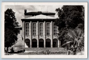 Bydgoszcz Poland Postcard Pomeranian Land Theatre c1940's Vintage RPPC Photo