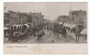 Rochester, Minnesota, Early View of Broadway