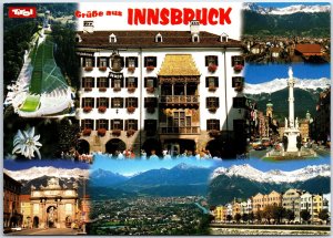 CONTINENTAL SIZE POSTCARD SIGHTS SCENES & CULTURE OF AUSTRIA 1960s TO 1980s #34