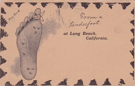 From A Temderfoot At Long Beach California 1909