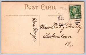 K30/ Freeport Pennsylvania Postcard c1910 Public School Building 15