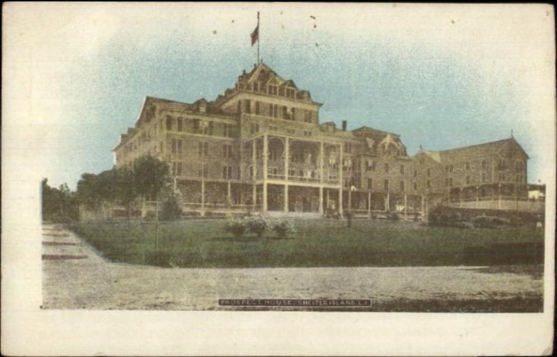 Shelter Island Long Island NY Prospect House c1905 Postcard