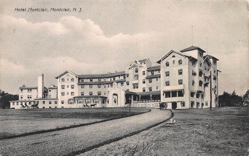 Hotel Montclair, Montclair, New Jersey, Early Postcard, Used in 1908