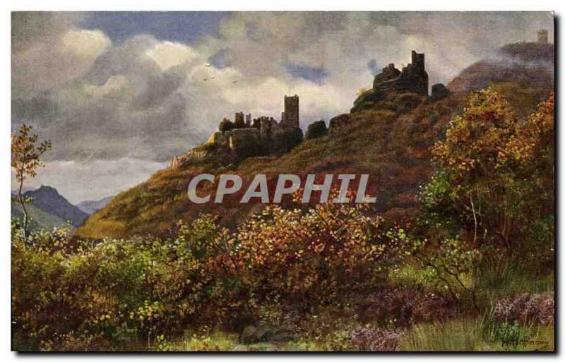 Postcard Old Chateau Rappolstweiler Die Burgen