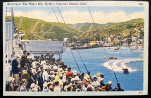 Vintage Postcard 1930-45 Magic Isle, Avalon, Catalina Island, California (CA)