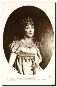 Old Postcard Rueil Malmaison Chateau de la Josephine Empress of the French Na...