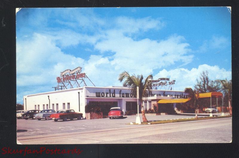 HALLENDALE FLORIDA HOFBRAU HAUS RESTAURANT OLD CARS 