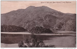 Ellen's Isle And Ben Venue, Loch Katrine, Scotland, UK, 1900-1910s