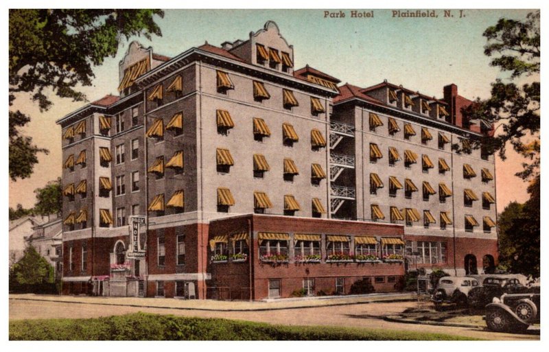 New Jersey Plainfield  Park Hotel