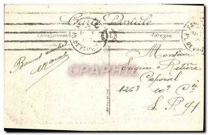 Old Postcard From Paris Panorama Huts Bridges