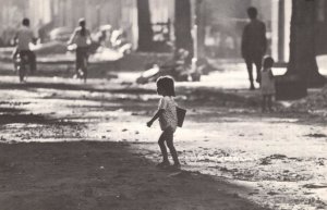 Rush Hour In Phnom Penh Kampuchea Cambodia Disaster Postcard