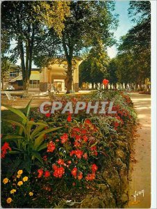 Modern Postcard Contrexeville (Vosges) View Park Colors and Light of the Sove...