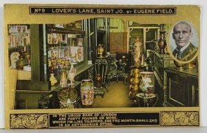 Lovers Lane Saint Jo Eugene Field Postcard Q5