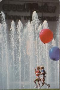 Missouri Kansas City Crown Center Urban Complex Fountains At The Square