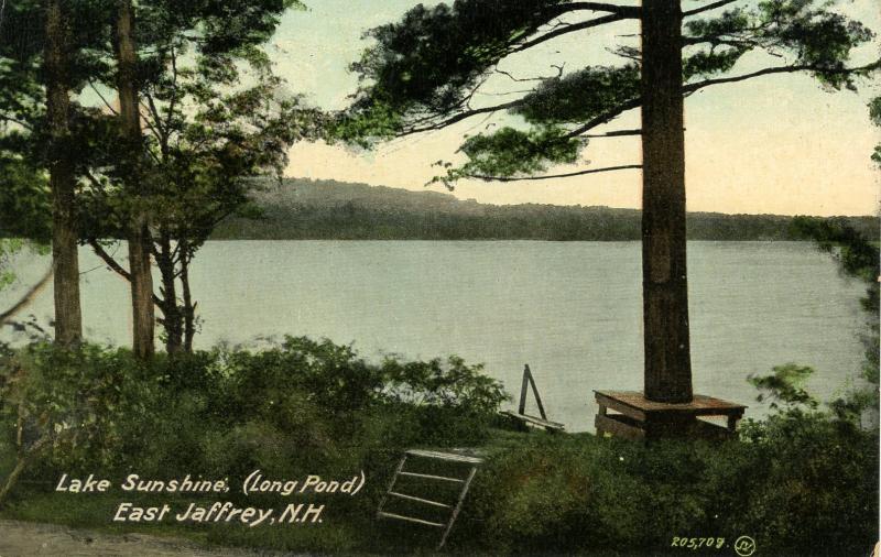 NH - East Jaffrey. Long Pond (also known as Lake Sunshine)